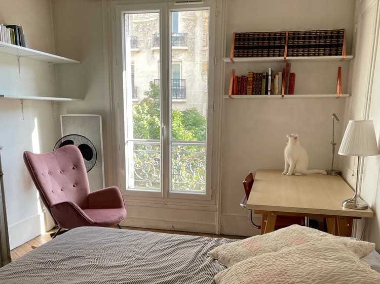 Photo de la location a temps partiel de : Chambre de 13m2 dans un T3 Paris 18ème (pied de la butte Montmartre) à Paris