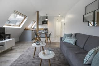 Photo de la location a temps partiel de : joli studio sous les toits à Paris